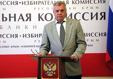 Председатель Избиркома РК М. Малышев