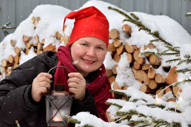 Светлана Сулина встречает Рождество