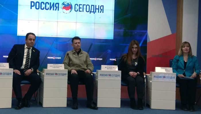Участники дискуссии: И. Шонус, Г. Антонелос, Д. Мермига, Л. Банах
