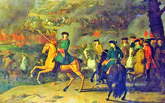 Л. Каравак. &laquo;Полтавская баталия&raquo;.